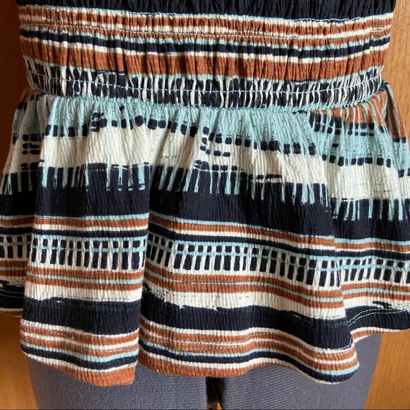 NWT Anthropologie Porridge Smocked Peplum Tube Top - Picture 8 of 10